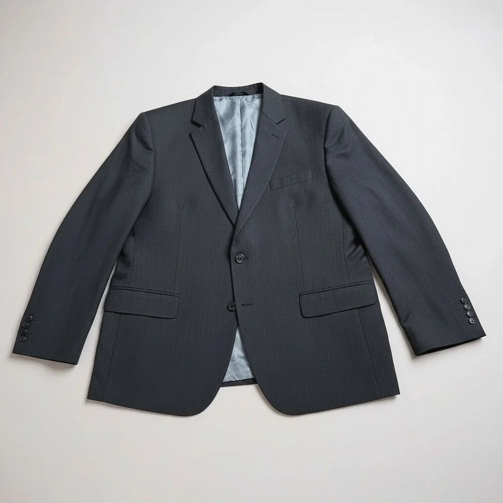 Men's Elegant Charcoal Suit